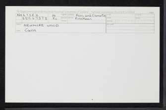 Newmore Wood, NH67SE 6, Ordnance Survey index card, Recto