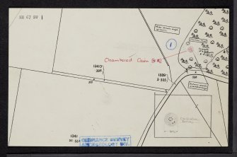 Sittenham, NH67SW 1, Ordnance Survey index card, Recto