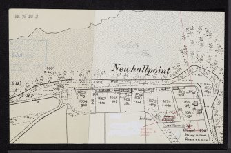 Balblair, Newhall Point, NH76NW 2, Ordnance Survey index card, Recto