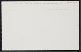 Nigg, Church Of Scotland Parish Church, NH87SW 5, Ordnance Survey index card, Recto