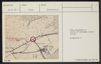 Lochloy, NH95NW 10, Ordnance Survey index card, Recto