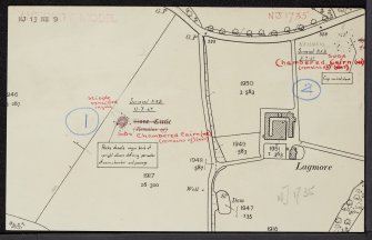 Lagmore West, NJ13NE 9, Ordnance Survey index card, Recto