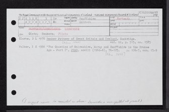 Lesmurdie, NJ43SW 3, Ordnance Survey index card, Recto