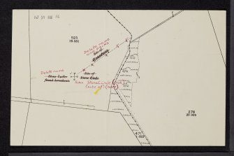 Crookmore, NJ51NE 16, Ordnance Survey index card, Recto
