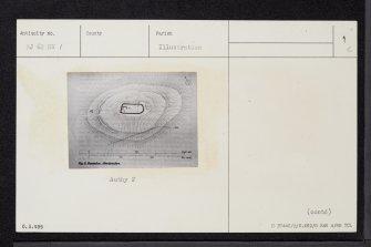 Dunnideer, NJ62NW 1, Ordnance Survey index card, page number 1, Recto