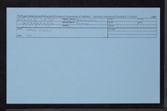 Upper Canada, NJ62SW 10, Ordnance Survey index card, Recto