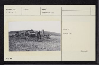 Raich, NJ64SW 1, Ordnance Survey index card, page number 1, Recto