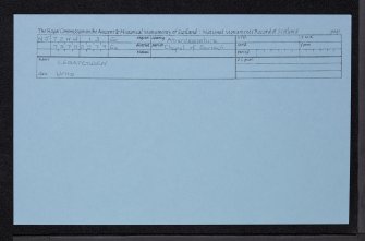 Legatesden, NJ72NW 13, Ordnance Survey index card, Recto