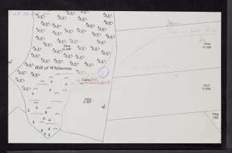 Hill Of Whitecross, NJ72SW 14, Ordnance Survey index card, Recto