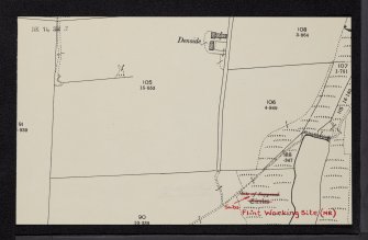 Den Of Boddam, NK14SW 3, Ordnance Survey index card, Recto