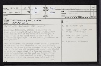 Tiree, Kilkenneth, NL94SE 5, Ordnance Survey index card, page number 1, Recto