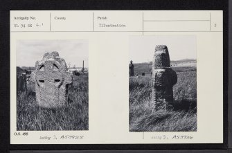 Tiree, Soroby, Maclean's Cross, NL94SE 6.1, Ordnance Survey index card, page number 2, Verso