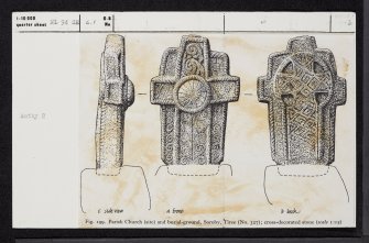 Tiree, Soroby, Maclean's Cross, NL94SE 6.1, Ordnance Survey index card, page number 3, Recto