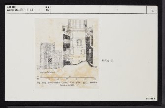 Coll, Breachacha Castle, NM15SE 1, Ordnance Survey index card, page number 4, Verso