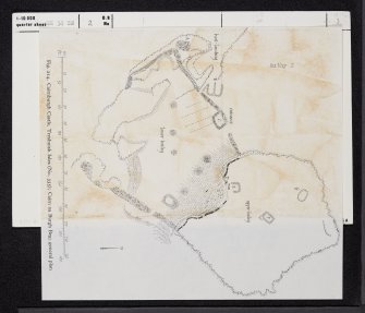 Treshnish Isles, Cairn Na Burgh Beg Castle, NM34SW 2, Ordnance Survey index card, page number 3, Recto