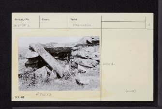 Dun A' Gheird, Mull, NM41NW 2, Ordnance Survey index card, page number 2, Verso