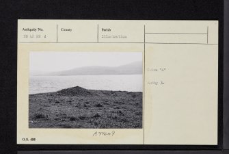 Burg, Port Na Croise, NM42NW 2, Ordnance Survey index card, Recto