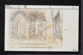 Inch Kenneth, Saint Kenneth's Chapel, NM43NW 1, Ordnance Survey index card, page number 5, Recto