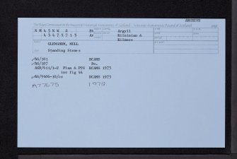 Mull, Glengorm, NM45NW 2, Ordnance Survey index card, Recto
