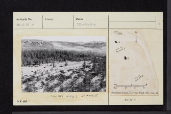 Mull, Cnoc Fada, Dervaig, NM45SW 4, Ordnance Survey index card, page number 2, Verso