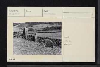 Glac Mhor, Dervaig, Mull, NM45SW 7, Ordnance Survey index card, page number 2, Verso
