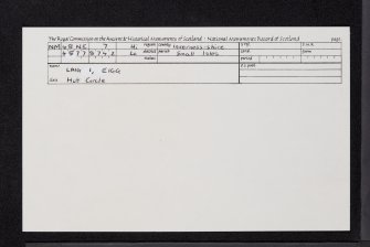 Eigg, Laig, NM48NE 7, Ordnance Survey index card, Recto