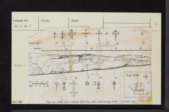 Mull, Carsaig, Nun's Cave, NM52SW 1, Ordnance Survey index card, page number 4, Verso
