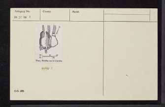 Rubha Na H-Uamha, Ardnamurchan, NM57SE 1, Ordnance Survey index card, Recto