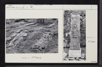 Mull, Pennygown, Caol Fhaoileann, Chapel And Graveyard, NM64SW 1, Ordnance Survey index card, Recto