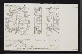 Mull, Pennygown, Caol Fhaoileann, Chapel And Graveyard, NM64SW 1, Ordnance Survey index card, Verso