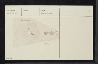 Rahoy, NM65NW 3, Ordnance Survey index card, page number 2, Verso