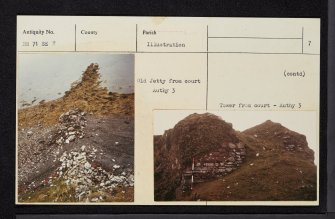 Torsa, Caisteal Nan Con, NM71SE 3, Ordnance Survey index card, page number 7, Recto