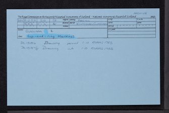 Glasvaar 4, NM80SE 50, Ordnance Survey index card, Recto