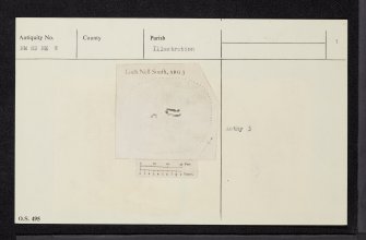 Kilmore, Dalineun, NM82NE 8, Ordnance Survey index card, page number 1, Verso
