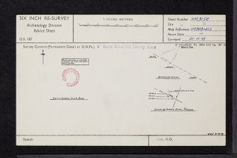 Larach Na H-Iobairte, NM91SE 8, Ordnance Survey index card, Recto