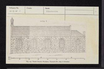 Taynuilt, Kilespikeral Old Parish Church, NN03SW 2, Ordnance Survey index card, page number 2, Verso