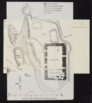 Fraoch Eilean Castle, NN12NW 4, Ordnance Survey index card, Recto