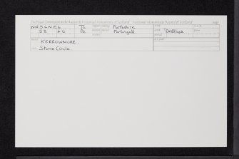 Kerrowmore, NN54NE 6, Ordnance Survey index card, Recto