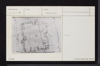 Bochastle, NN60NW 17, Ordnance Survey index card, Recto