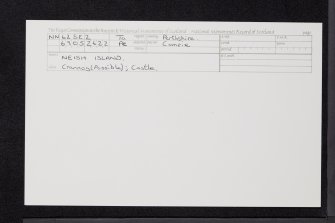 Neish Island, Loch Earn, NN62SE 2, Ordnance Survey index card, Recto