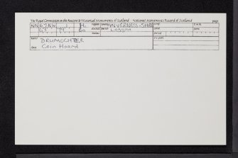Drumochter, NN67NW 1, Ordnance Survey index card, Recto