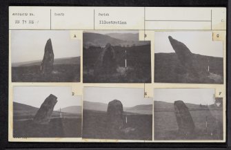 Dunruchan, NN71NE 1, Ordnance Survey index card, Recto