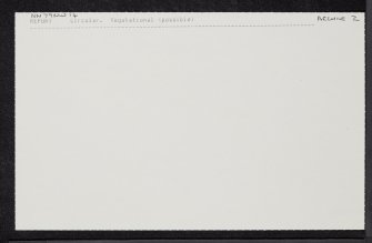 Tom Na Croiche, NN79NW 14, Ordnance Survey index card, page number 2, Recto