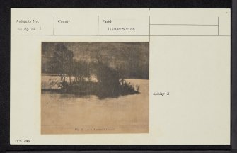 Loch Tummel, NN85NW 1, Ordnance Survey index card, Recto