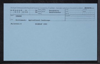 Strone, NN90NE 6, Ordnance Survey index card, Recto