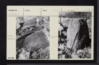Little Findowie, NN93NW 2, Ordnance Survey index card, page number 3, Recto