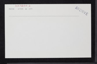 Little Findowie, NN93NW 2, Ordnance Survey index card, Recto