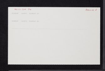 Millhaugh, NO01SW 34, Ordnance Survey index card, page number 2, Recto