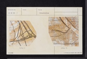 Bertha, NO02NE 25, Ordnance Survey index card, Verso