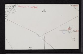 Mains Of Fordie, NO04SE 5, Ordnance Survey index card, Recto